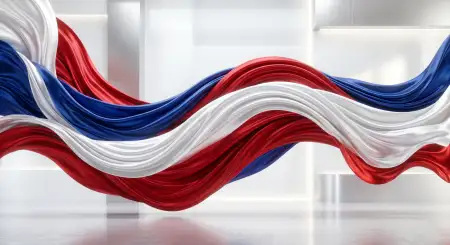 Usa Flag Poster Backdrop With Cinematic Lighting For Professional Graphic Design Projects - Free Usa Flag Download