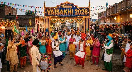 Vaisakhi 2026 Wishes Festive Messages - Free Happy Vaisakhi 2026 Download