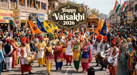 Vaisakhi 2026 Wishes For Peace - Free Happy Vaisakhi 2026 Download