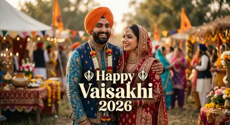 Vaisakhi 2026 Wishes For Wife - Free Happy Vaisakhi 2026 Download