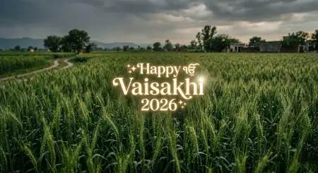 Vaisakhi 2026 Wishes Punjabi Quotes - Free Happy Vaisakhi 2026 Download