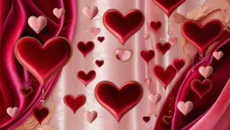 valentine day backgrounds in red and pink for website decoration