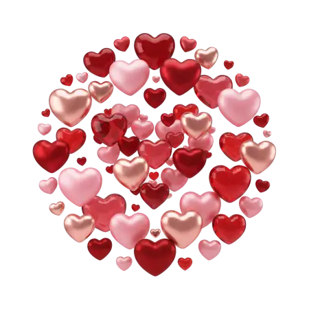 valentine heart png transparent