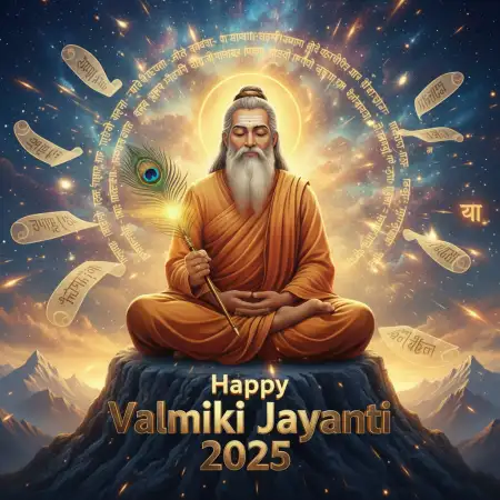 Valmiki Jayanti 2025 Hd Photos For Wallpaper - Free Happy Valmiki Jayanti 2025 Download