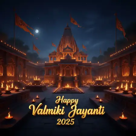 Valmiki Jayanti 2025 Motivational Quotes - Free Happy Valmiki Jayanti 2025 Download