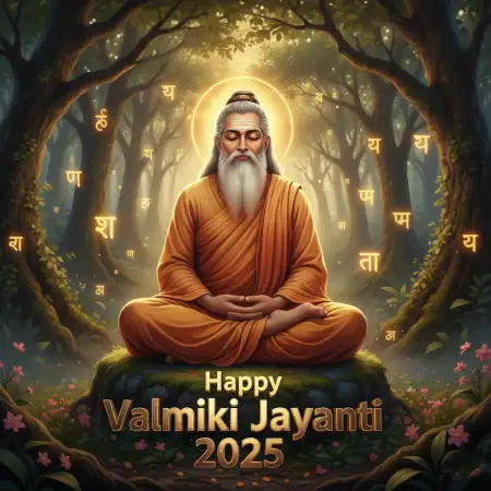 Valmiki Jayanti 2025 Status For Facebook - Free Happy Valmiki Jayanti 2025 Download