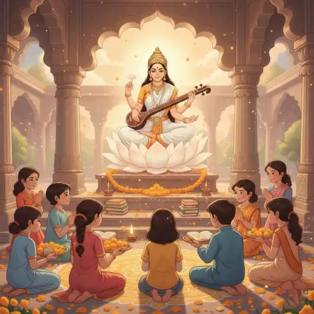 Free Vasant Panchami Background Artistic Background Download