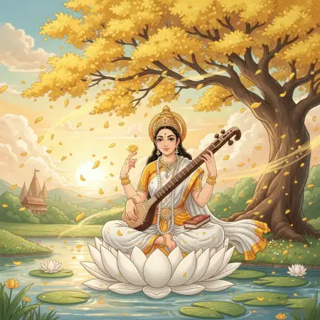 Free Vasant Panchami Background Digital Banner Background Download