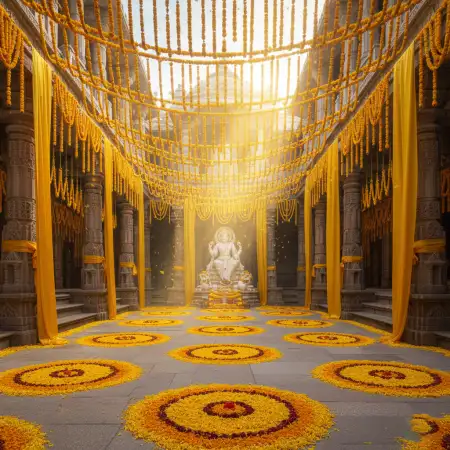 Free Vasant Panchami Background Event Design Background Download