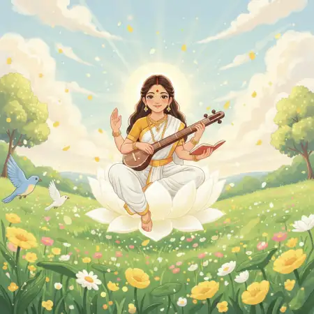 Free Vasant Panchami Background For Whatsapp Instagram Post Background Download