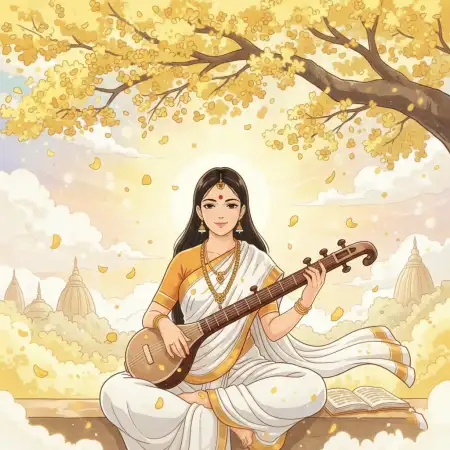 Free Vasant Panchami Background For Whatsapp Background Download