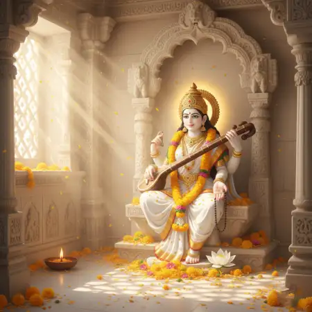 Free Vasant Panchami Background Hd Yellow Theme No Text Background Download