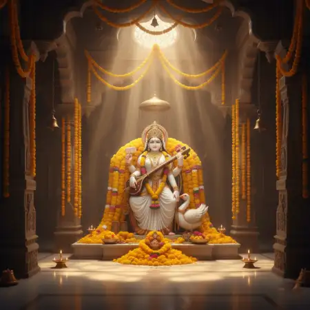 Free Vasant Panchami Background Yellow Theme Background Download