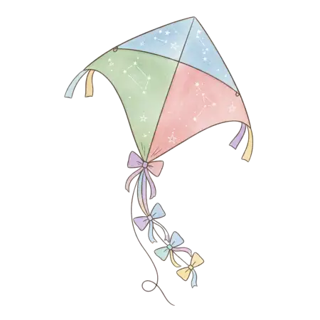 Vector Kite Png Flat Design Illustration - Free Kite Png Download