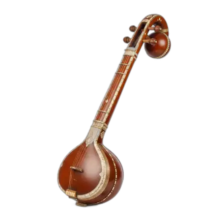 Veena Png For Cultural Event Poster - Free Veena Png Download