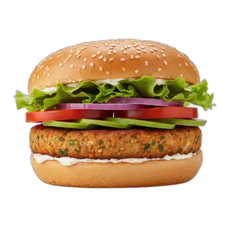 Free Veg Burger Png Image PNG Image Download