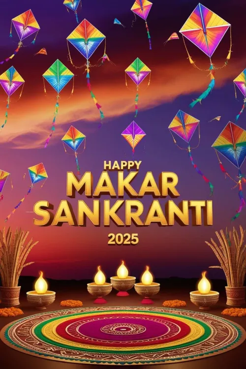 vibrant happy makar sankranti 2025 wallpapers in 4k