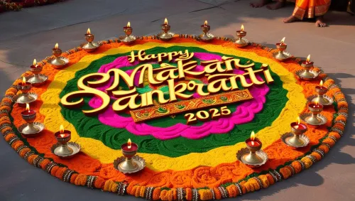 vibrant happy makar sankranti wishes 2025 with festival greetings