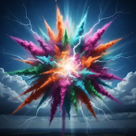 vibrant holi background for poster