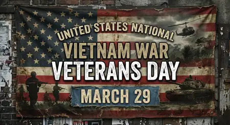 Vietnam Veterans Day Facts For Students - Free United States National Vietnam War Veterans Day Download