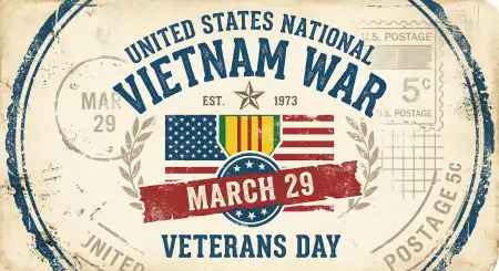 Vietnam Veterans Day Graphic Design Resources Free - Free United States National Vietnam War Veterans Day Download