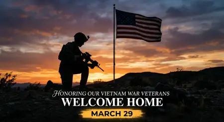 Vietnam Veterans Day Instagram Captions Usa - Free United States National Vietnam War Veterans Day Download