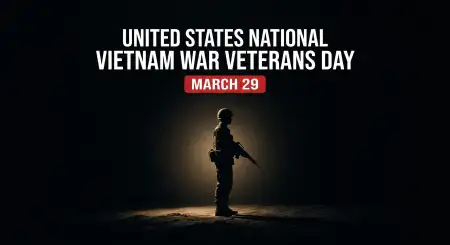 Vietnam Veterans Day Social Media Post Template - Free United States National Vietnam War Veterans Day Download
