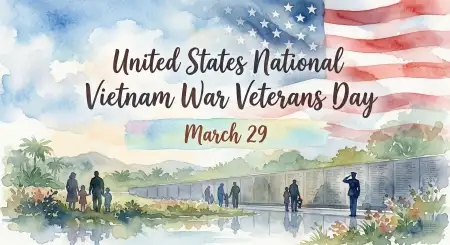 Vietnam Veterans Day Tribute Poster Template - Free United States National Vietnam War Veterans Day Download
