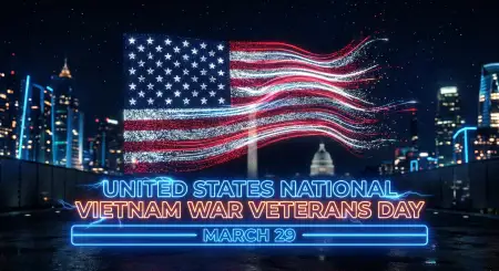 Vietnam War Memorial Day Design Background - Free United States National Vietnam War Veterans Day Download