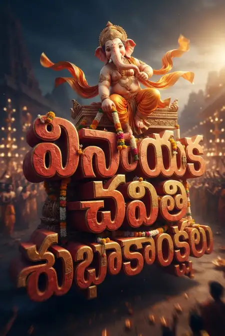 vinayaka chavithi creative post telugu