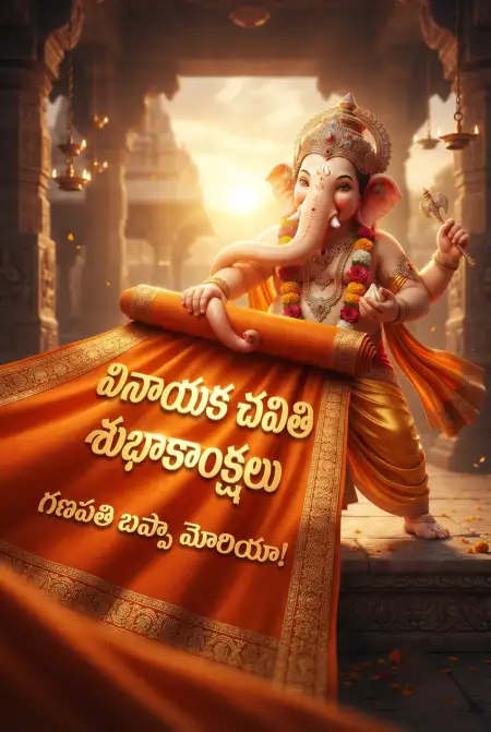 vinayaka chavithi images with telugu quotes