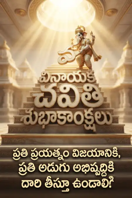 vinayaka chavithi telugu wishes images
