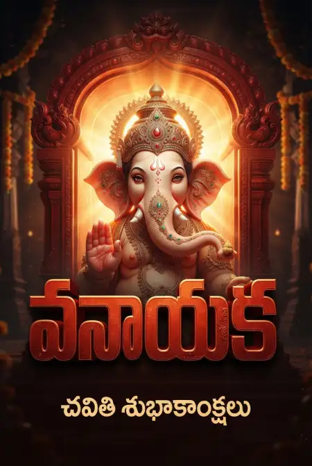 vinayaka chavithi wishes for family in telugu