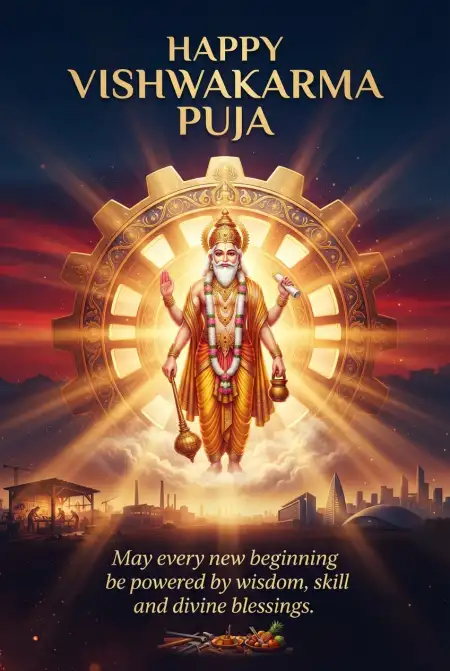 vishwakarma puja hindi status wishes 2026 2 - Vishwakarma Puja