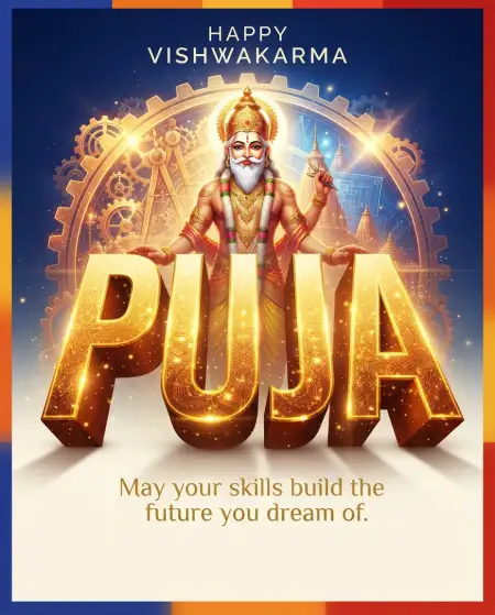 vishwakarma puja wishes banner 2026 2