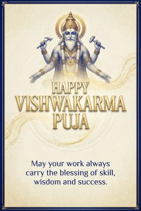 vishwakarma puja wishes for office staff 2026 2
