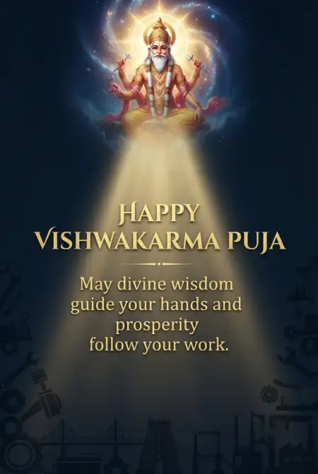 vishwakarma puja wishes for whatsapp 2026 - Happy Vishwakarma Puja Wishes 2026
