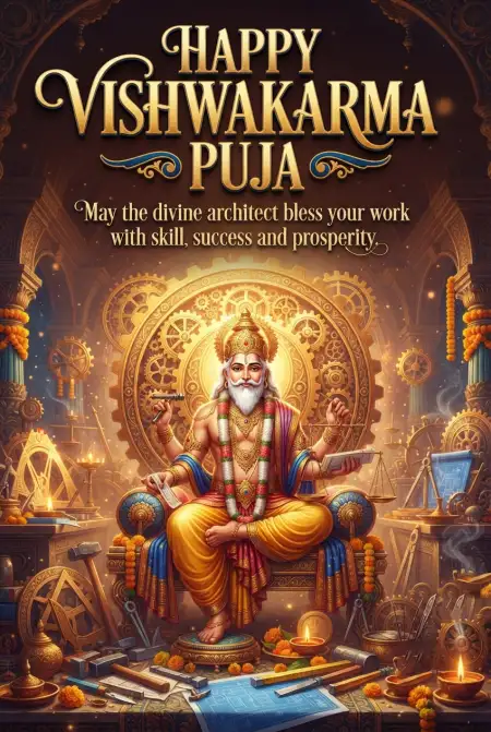 vishwakarma puja wishes for workers 2026 - Happy Vishwakarma Puja Wishes 2026