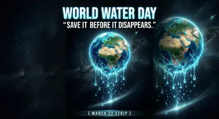 Water Crisis Awareness 2026 - Free World Water Day Download