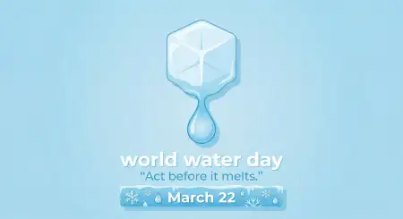 Water Saving Tips Infographic 2026 - Free World Water Day Download