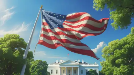 Waving Usa Flag Background Transparent - Free Background Download