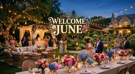Welcome June Celebration Images - Free Welcome June Download