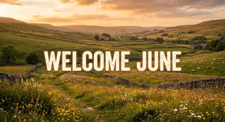 Welcome June Facebook Cover Photo - Free Welcome June Download