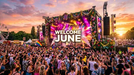 Welcome June Festival Season Images - Free Welcome June Download