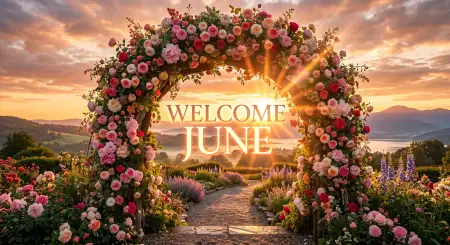 Welcome June Positive Energy Wallpaper - Free Welcome June Download