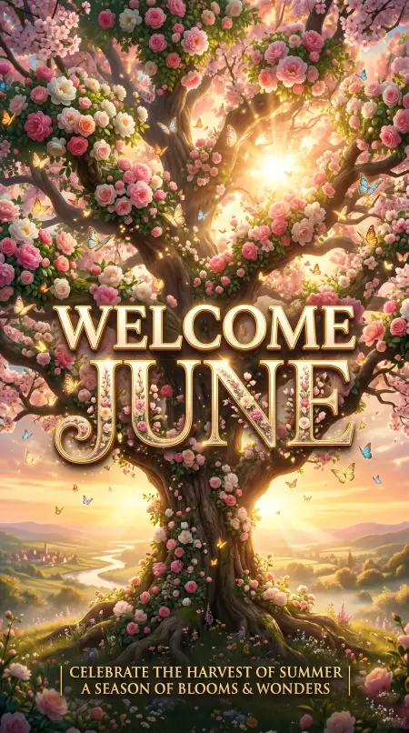 Welcome June Poster Design Images - Free Welcome June Download