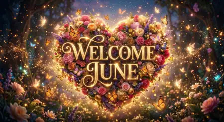Welcome June Thankful Heart Quotes - Free Welcome June Download