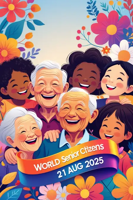 WhatsApp Messages For World Senior Citizens Day - Free World Senior Citizens Day Download