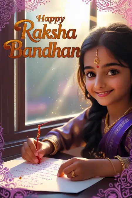 Whatsapp Rakhi Message For Sister - Free Raksha Bandhan Wishes For Sister Download