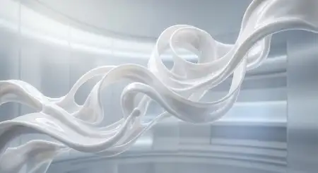 White Abstract Fluid Youtube Thumbnail Background - Free White Youtube Thumbnail Background Download